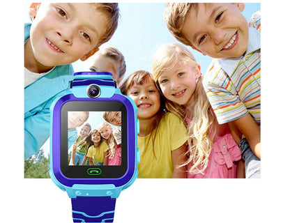 Kinder-Smartwatch mit Kamera, wasserdicht, GPS-Tracking und Anrufen, SOS-Taste